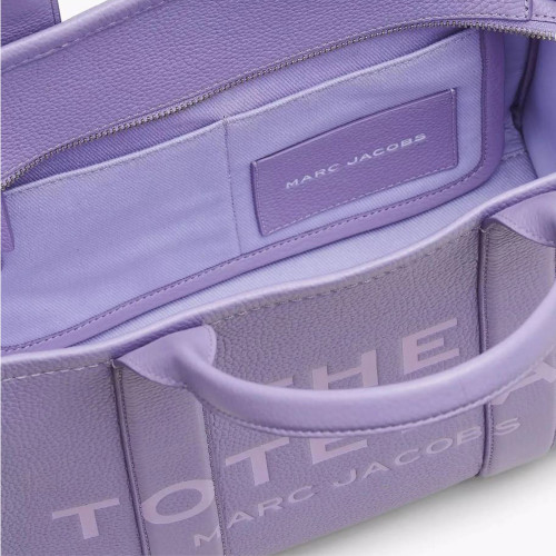 Сумка Marc Jacobs The Leather Medium Tote Bag – Lavender
