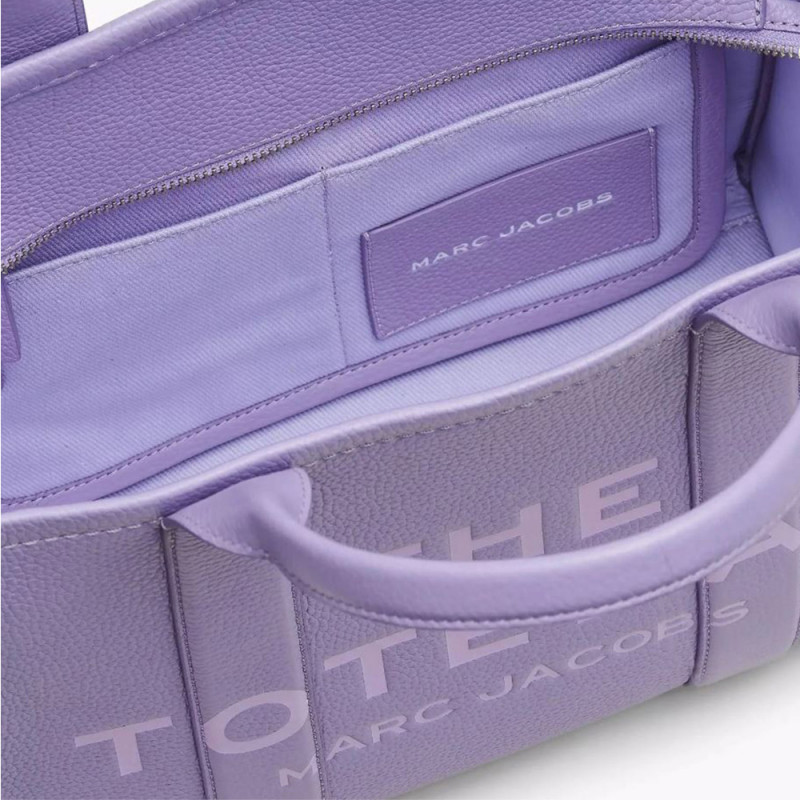 Сумка Marc Jacobs The Leather Medium Tote Bag – Lavender
