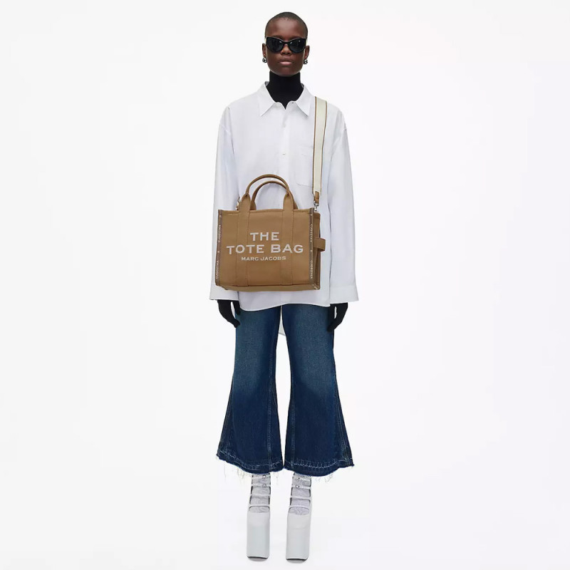 Сумка Marc Jacobs The Jacquard Medium Tote Bag - Camel
