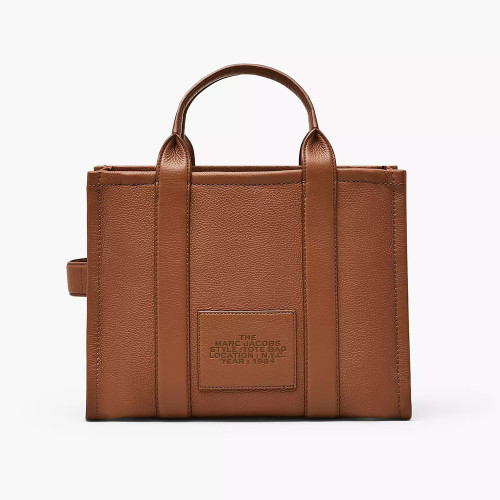 Сумка Marc Jacobs The Leather Medium Tote Bag – Argan Oil