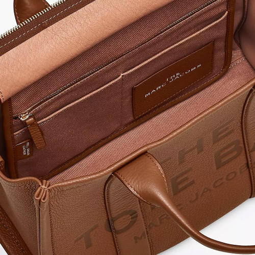 Сумка Marc Jacobs The Leather Medium Tote Bag – Argan Oil