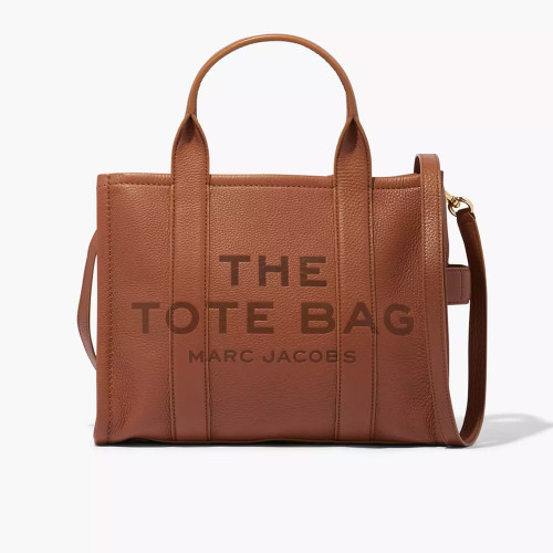 Сумка Marc Jacobs The Leather Medium Tote Bag – Argan Oil