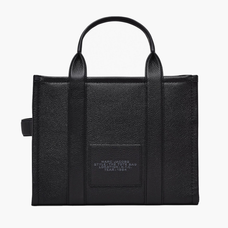 Сумка Marc Jacobs The Leather Medium Tote Bag – Black