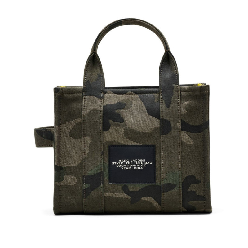 Marc Jacobs The Camo Jacquard Small Tote Bag - Green