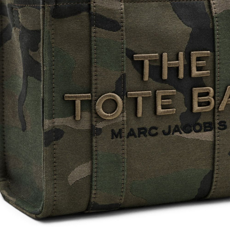 Marc Jacobs The Camo Jacquard Small Tote Bag - Green