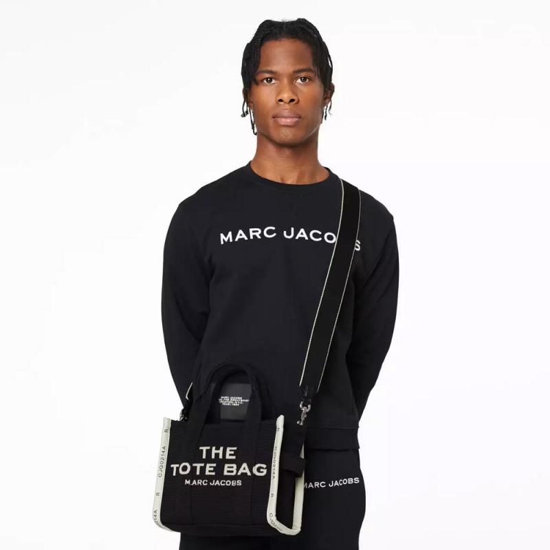 Marc Jacobs The Jacquard Small Tote Bag - Black