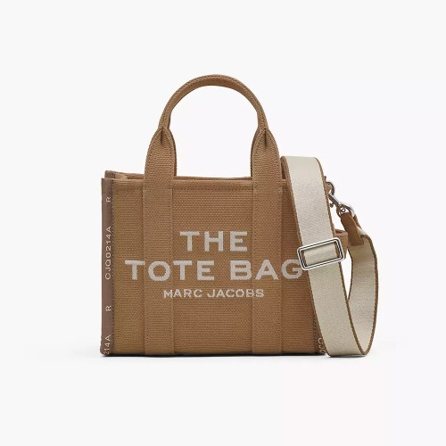 Сумка Marc Jacobs The Jacquard Small Tote Bag – Camel