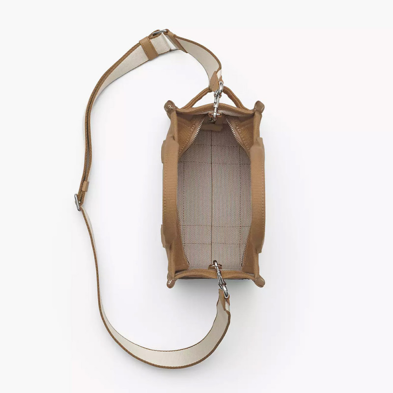 Сумка Marc Jacobs The Jacquard Small Tote Bag – Camel