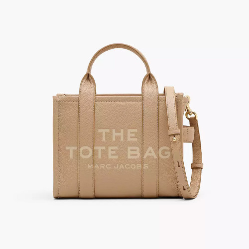 Сумка Marc Jacobs The Leather Small Tote Bag – Camel