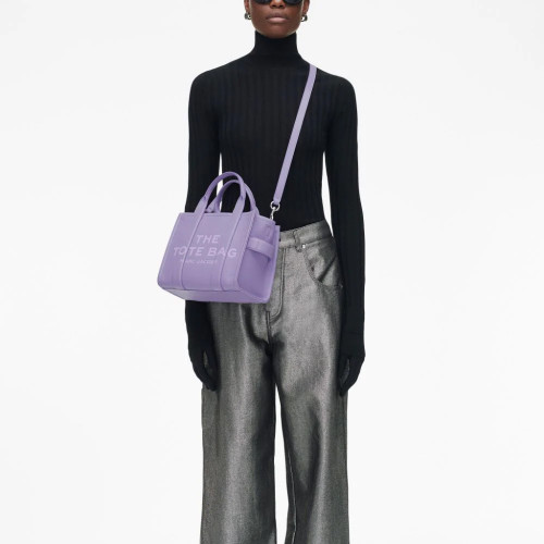 Сумка Marc Jacobs The Leather Small Tote Bag – Lavender