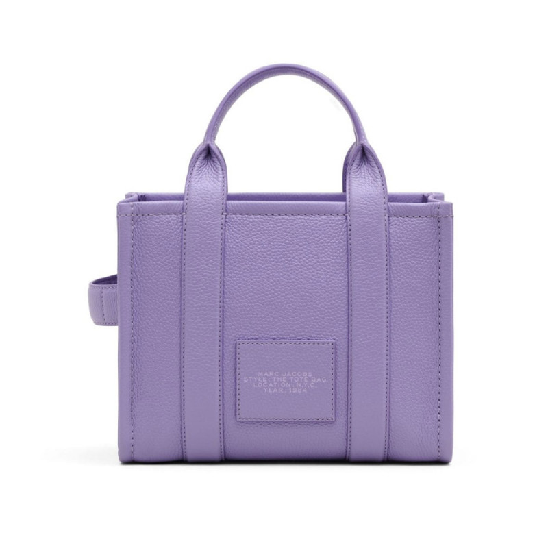 Marc Jacobs The Leather Small Tote Bag – Lavender