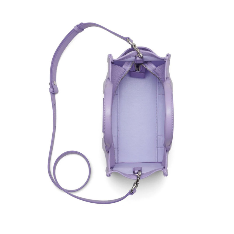 Marc Jacobs The Leather Small Tote Bag – Lavender