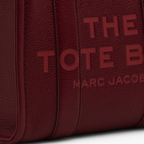 Сумка Marc Jacobs The Leather Small Tote Bag – Cherry