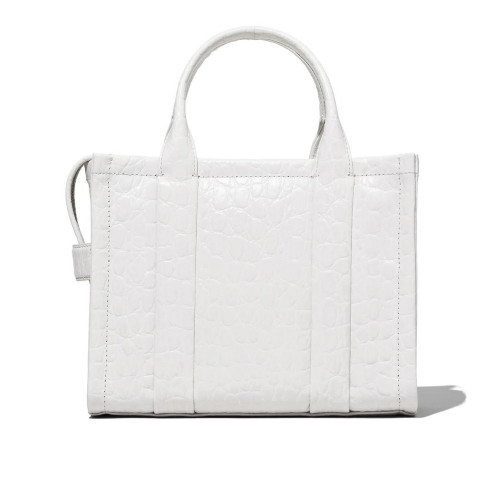 Сумка Marc Jacobs The Croc-Embossed Small Tote Bag – White