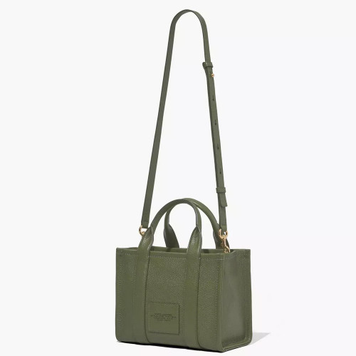 Сумка Marc Jacobs The Leather Small Tote Bag - Bronze Green