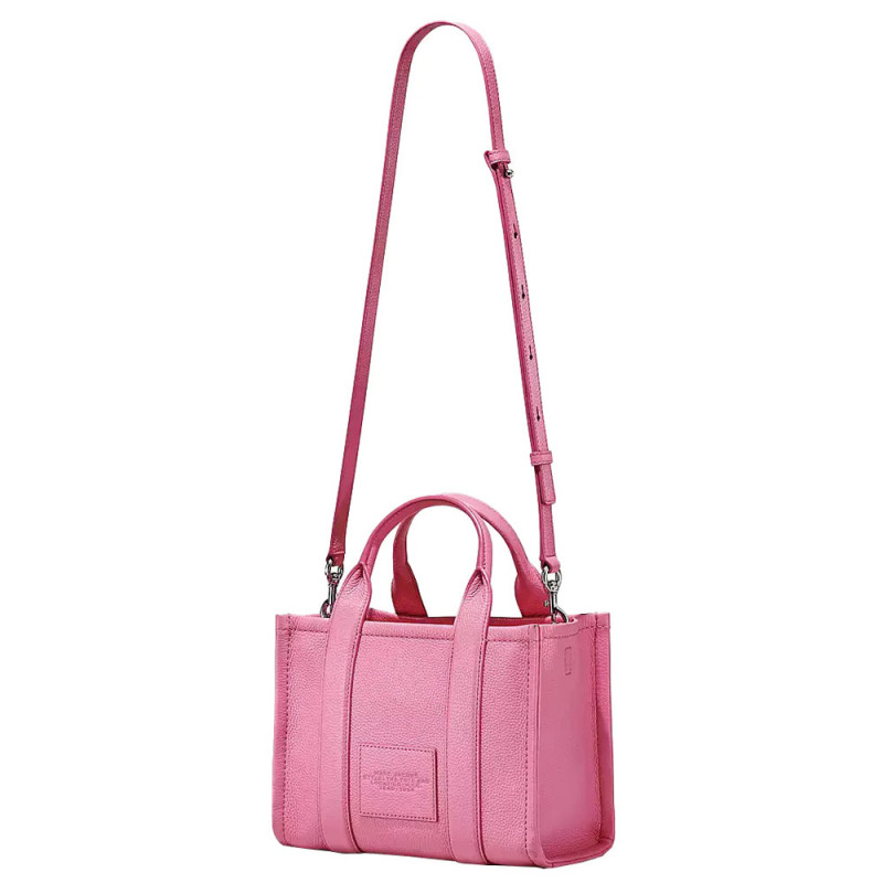 Marc Jacobs The Leather Small Tote Bag – Candy Pink