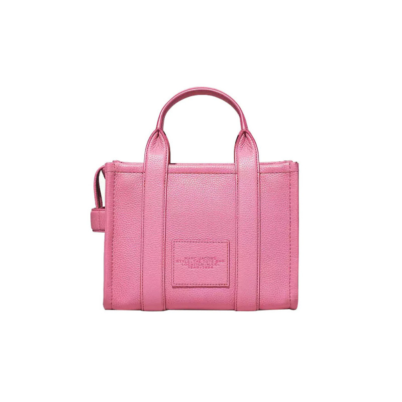 Marc Jacobs The Leather Small Tote Bag – Candy Pink