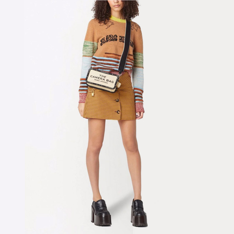 Сумка Marc Jacobs The Jacquard Camera Bag - Warm Sand