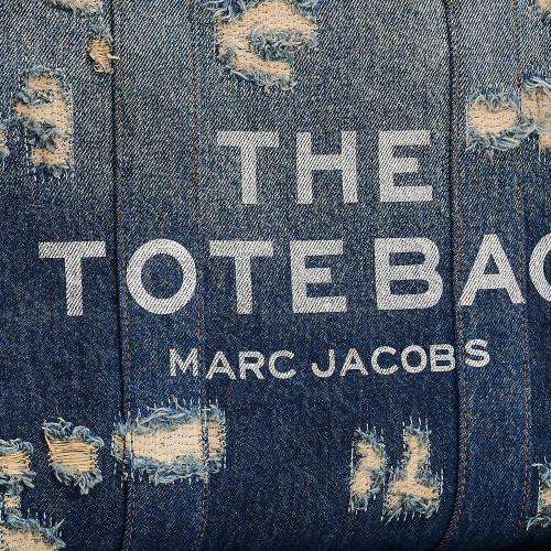 Сумка Marc Jacobs The Rip And Repair Denim Medium Tote Bag Punk Indigo