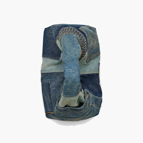 Сумка Marc Jacobs The Deconstructed Denim Sack Bag Indigo Multi