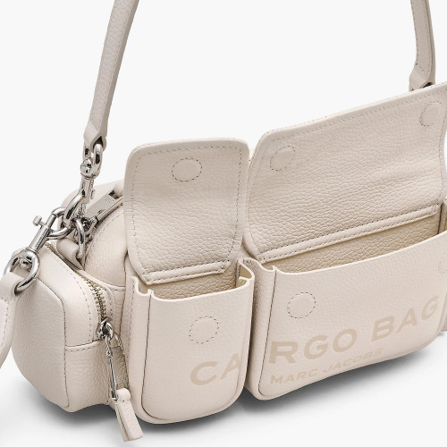 Сумка Marc Jacobs The Leather Cargo Bag - Cotton-Silver