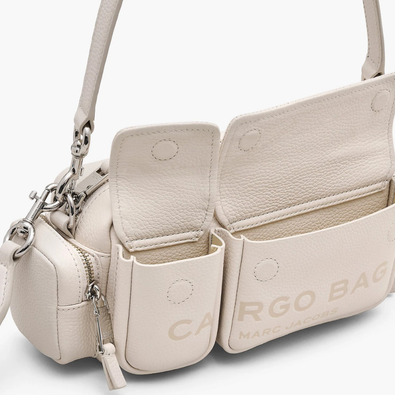 Сумка Marc Jacobs The Leather Cargo Bag - Cotton-Silver
