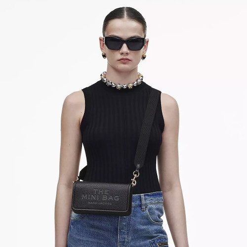 Сумка Marc Jacobs The Leather Mini Bag – Black