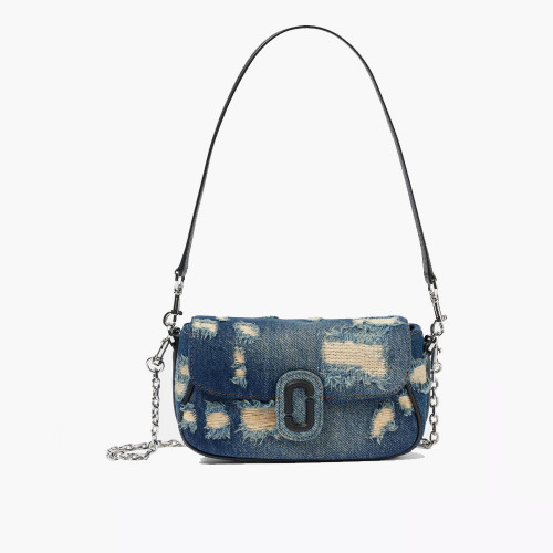 Сумка Marc Jacobs The Rip And Repair Denim Clover Bag Punc Indigo 