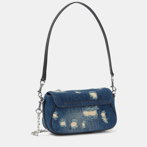Сумка Marc Jacobs The Rip And Repair Denim Clover Bag Punc Indigo 