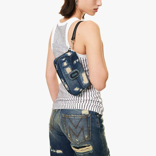 Сумка Marc Jacobs The Rip And Repair Denim Clover Bag Punc Indigo 