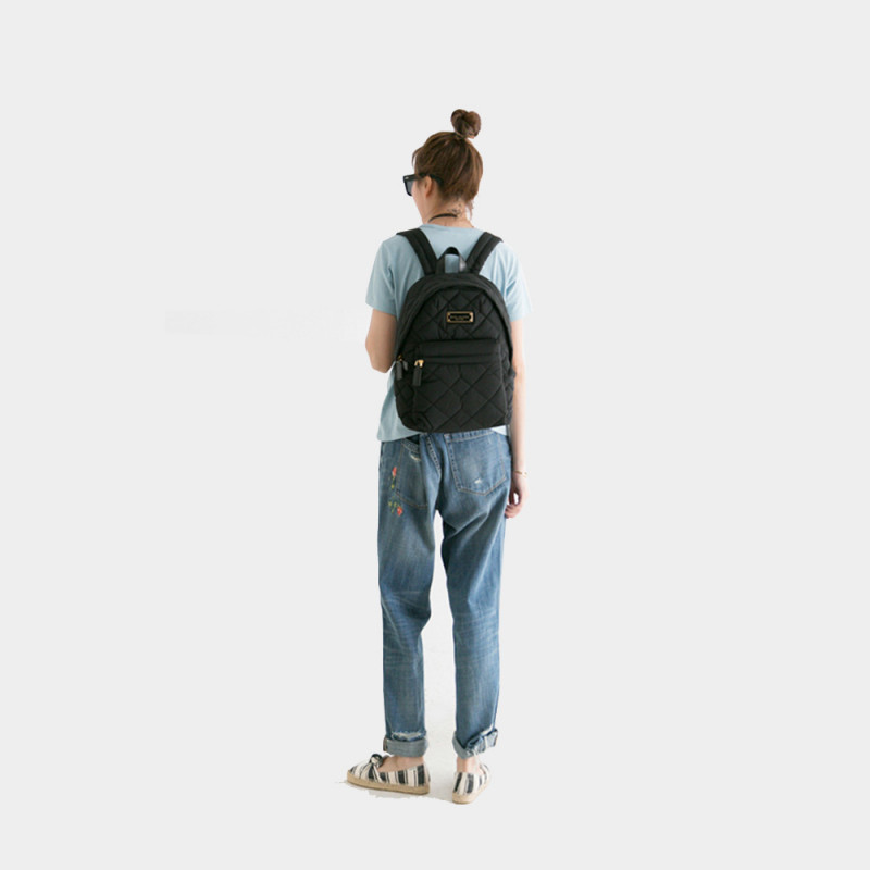 Рюкзак Marc Jacobs Medium Quilted Nylon Backpack Black