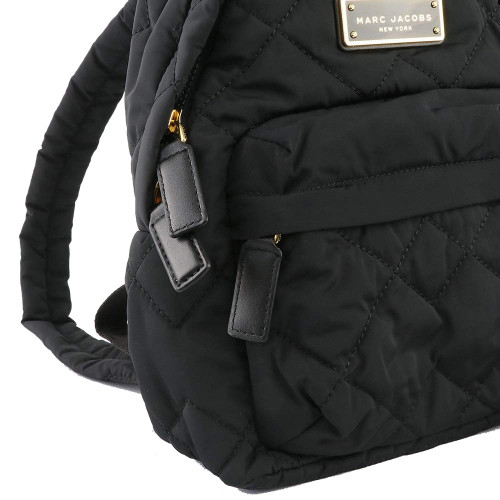 Рюкзак Marc Jacobs Small Quilted Nylon Backpack Black