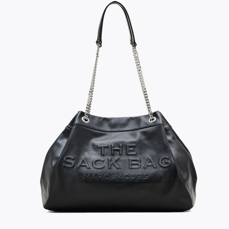 Сумка Marc Jacobs The Leather Chain Sack Bag Black