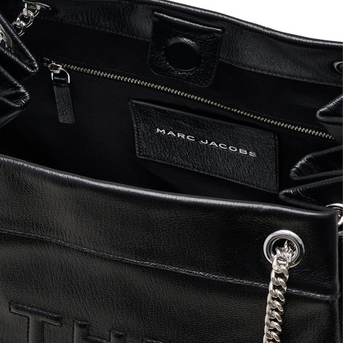 Сумка Marc Jacobs The Leather Chain Sack Bag Black
