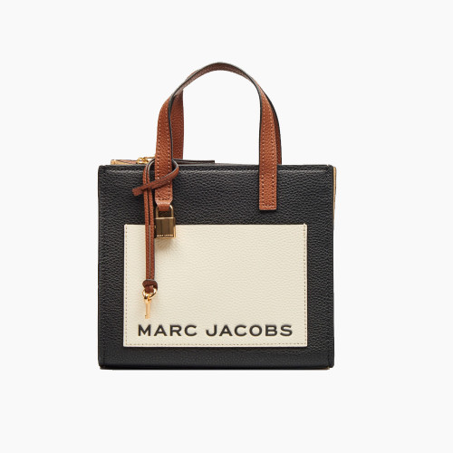 Сумка Marc Jacobs The Leather Mini Grind Tote Bag - Black Multi